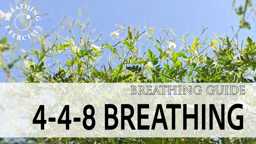 4-4-8 breathing exercise