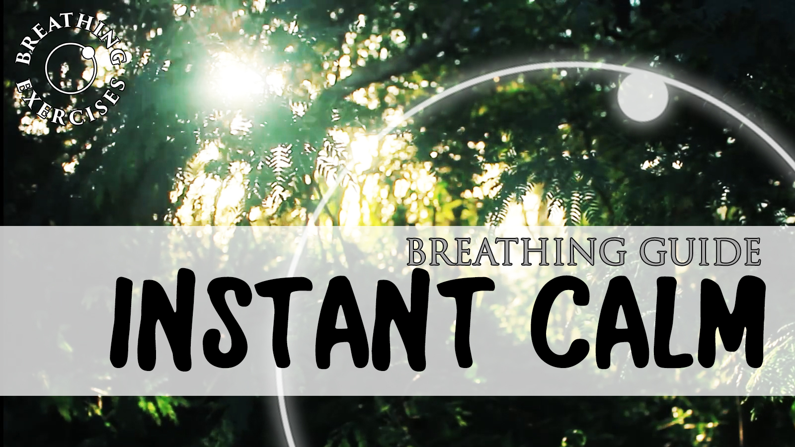 Instant calm breathing exercise